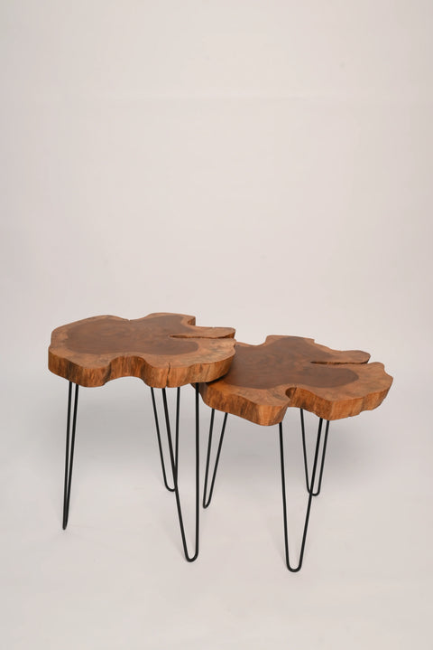 Crafter Bazar™ Live Edge Coffee & Side Table