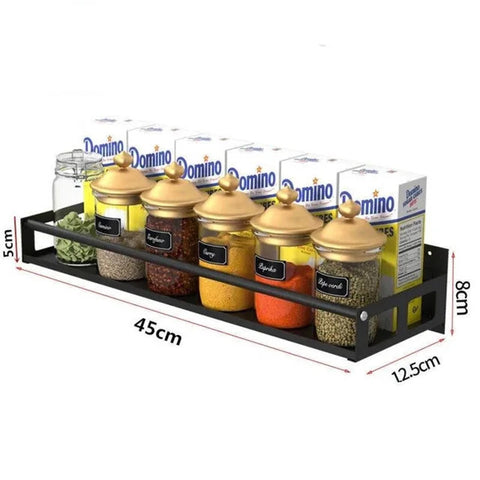 Crafter Bazar™ Wooden Wall Shelf – Kitchen & Home Decor