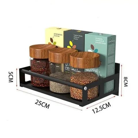 Crafter Bazar™ Wooden Wall Shelf – Kitchen & Home Decor