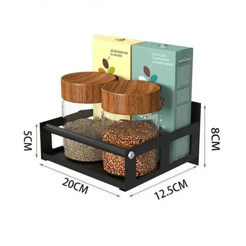 Crafter Bazar™ Wooden Wall Shelf – Kitchen & Home Decor